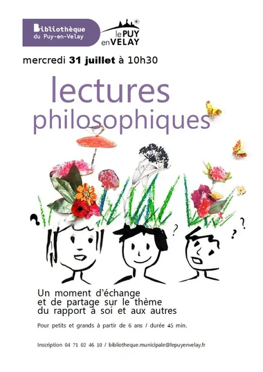 Bibliothèque du Puy-en-Velay : lectures philosophiques