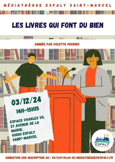 Café découverte « les livres qui font du bien : les pouvoirs de la lecture »