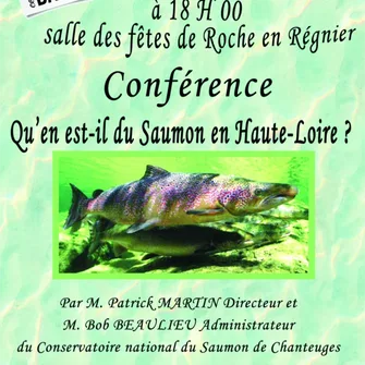 Conférence : Qu’en est il du saumon en Haute-Loire ?