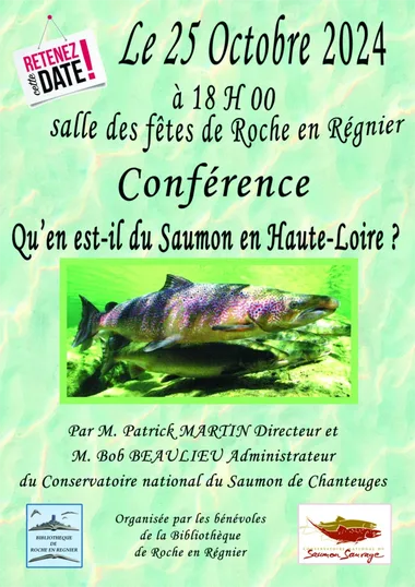 Conférence : Qu’en est il du saumon en Haute-Loire ?