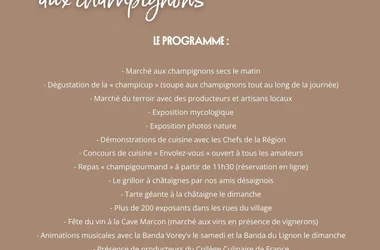 Foire des champignons -L’Automnal gourmand