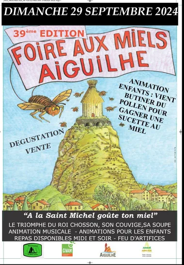 39ème Foire aux miels d’Aiguilhe