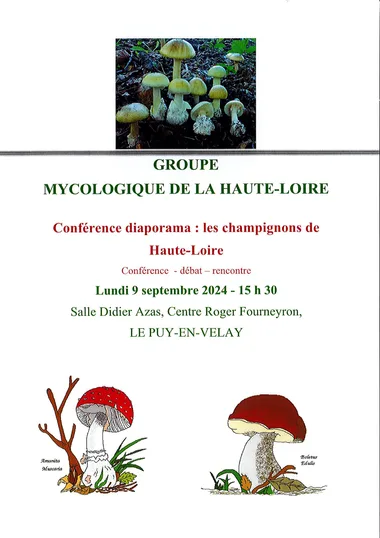 Conférence diaporama : les champignons de Haute-Loire