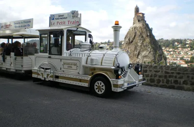 Groupe : demi-journée découverte du Puy-en-Velay avec parcours Puy de Lumières en petit train touristique