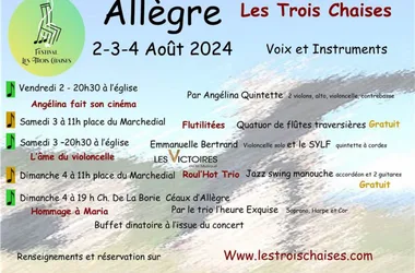 Festival Les Trois Chaises : “Roul’Hot Trio”