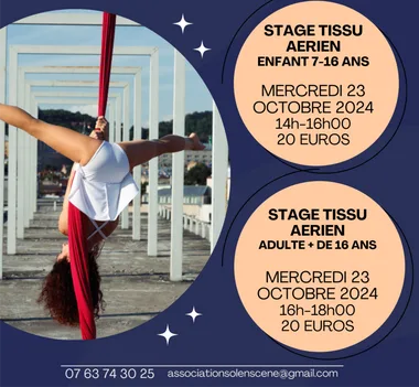 Stages tissu aérien