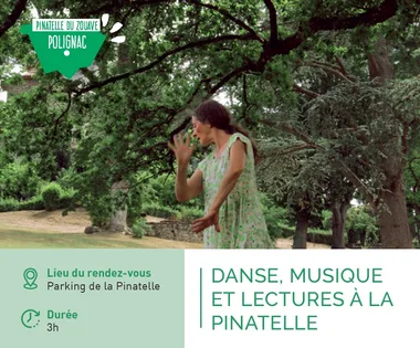 Sortie nature : danse, musique et lectures à la Pinatelle