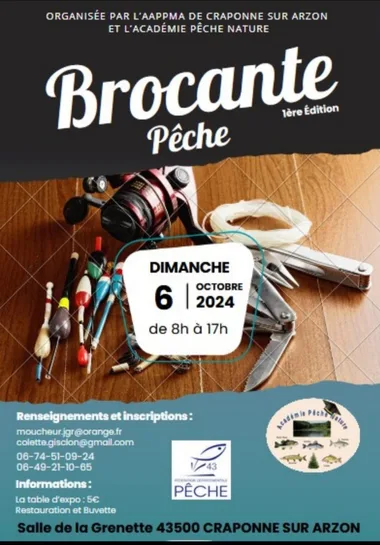 Brocante de la pêche