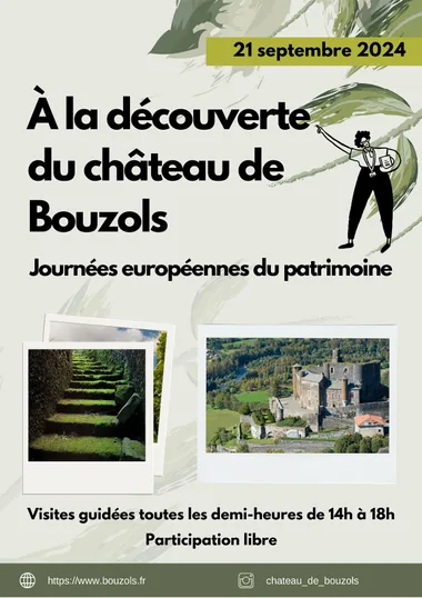 J.E.P. : A la découverte du château de Bouzols