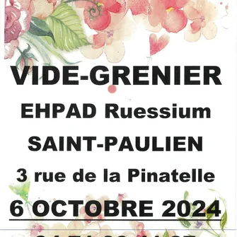 Vide-grenier EHPAD