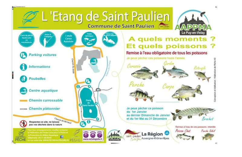 Etang de pêche de Saint-Paulien