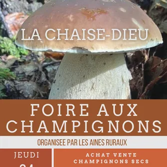 Foire aux champignons de La Chaise-Dieu