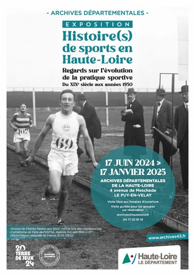 Visites commentées – « Histoire(s) de sports en Haute-Loire. Regards sur l’évolution de la pratique sportive du XIXe siècle aux années 1950 »