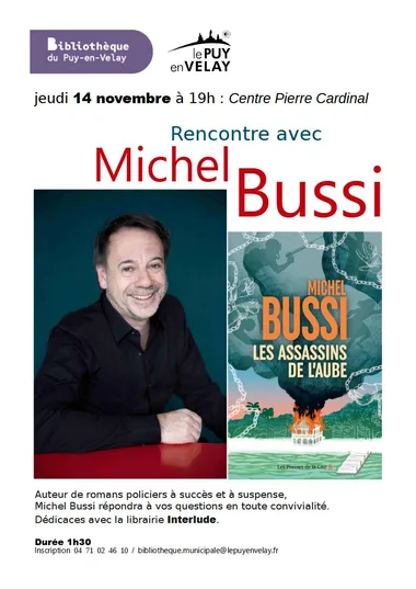 Rencontre avec Michel Bussi