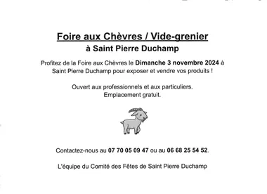 Foire aux chèvres