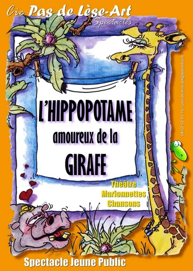 L’hippopotame amoureux de la girafe