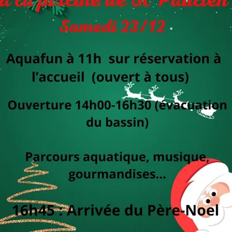 Noël à la piscine