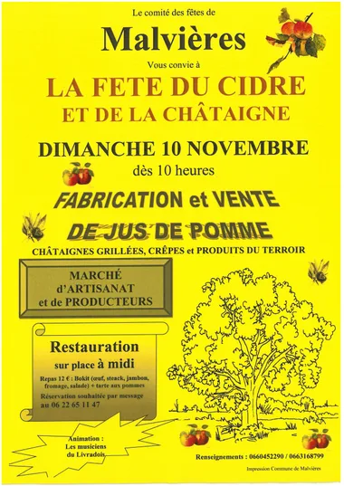 Fête du cidre et de la châtaigne