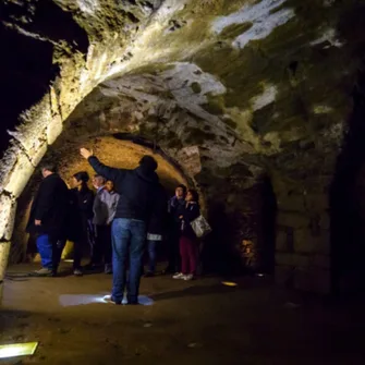 Visite guidée des souterrains aux chandelles