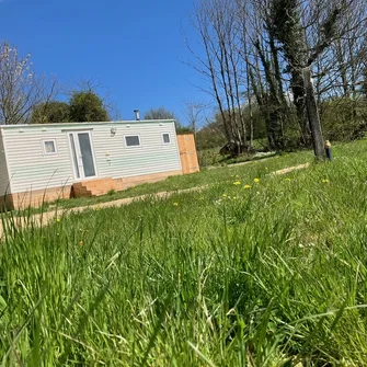 Mobilhome à la Ferme Chantecaille