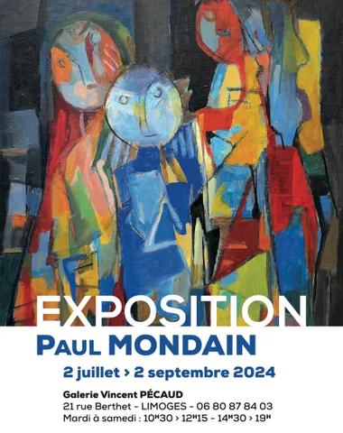 Paul Mondain – Galerie Vincent Pecaud – Limoges