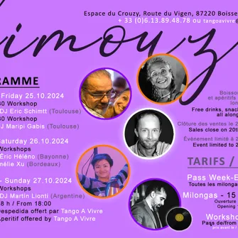 Limouzi Tango Week-end 6ème édition – Limoges