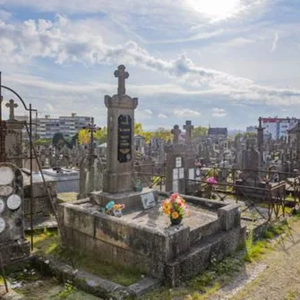 Visite du cimetière de Louyat