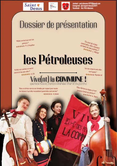 Les Pétroleuses vive(nt) la commune – Espace Noriac