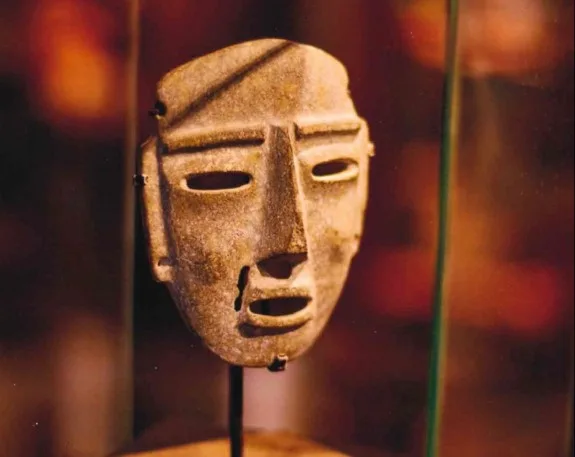 Masque Chontal, Guerrero Mexique. 1000 ans avant J.C