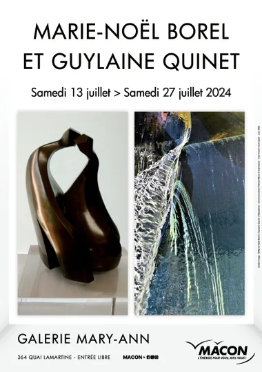 Exposition Marie-Noël BOREL ET Guylaine QUINET