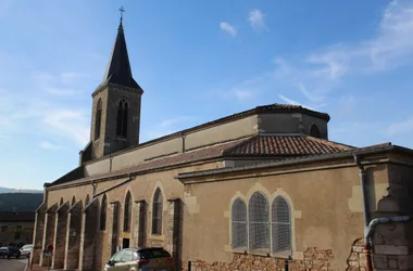 Chevet de l'église Saint-Pierre de la Roche-Vineuse