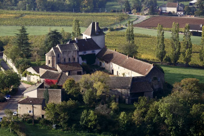 Chapelle des moines de Berzé-la-Ville, vue d'ensemble du sanctuaire