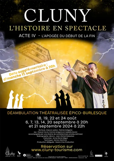 CLUNY, l’histoire en spectacle – Acte IV