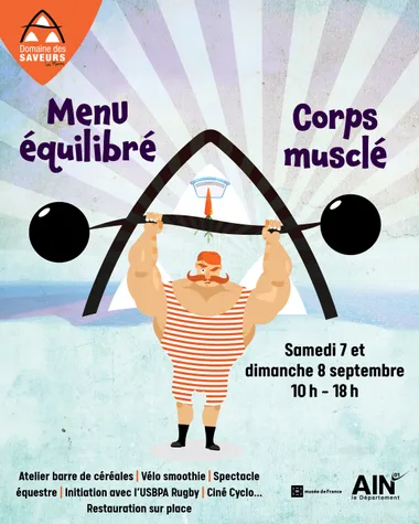 Menu équilibré, corps musclé