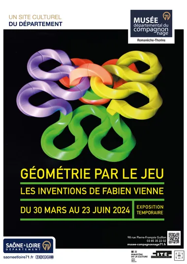 Musée départemental du Compagnonnage_Exposition Géométrie par le jeu