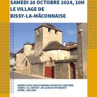 Visite guidée du village de Bissy-la-Mâconnaise