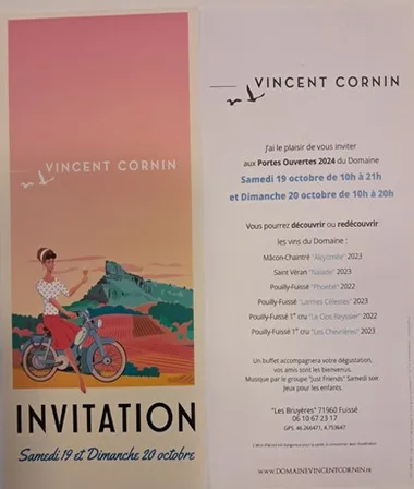 Portes Ouvertes Domaine Vincent Cornin