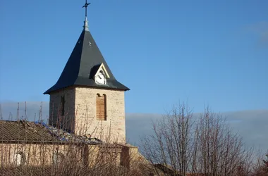 clocher église SAINT AMOUR BELLEVUE