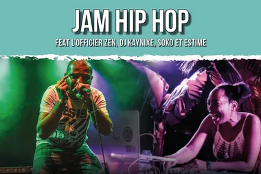 Jam Session OPpen Mic Hip Hop, avec L’Officier Zen, DJ Kaynixe, Soko & Estime + la space team Crescent