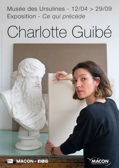 Affiche expo Charlotte Guibé