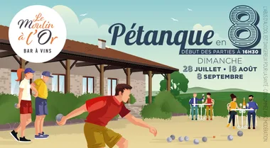 Les pétanques en 8