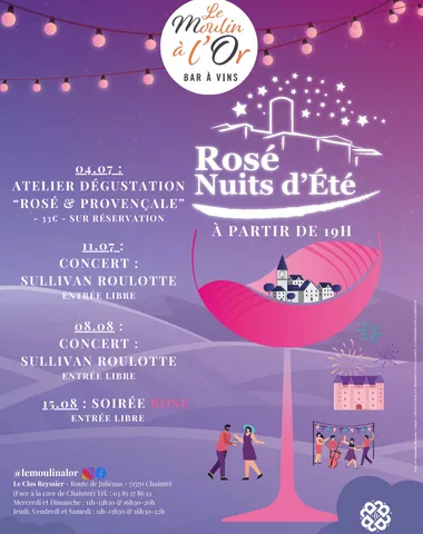 Soirée Rose ! Apéro-concert