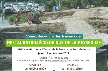 Une matinée pour découvrir la Reyssouze à Pont-de-Vaux