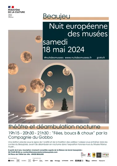 Affiche Nuit des musées 2024