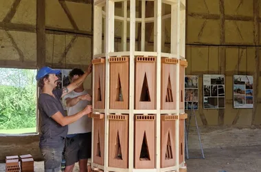 Ferme de la Forêt – Installation duo Barreau et Charbonnet