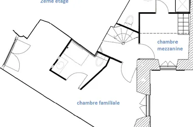 Plano del segundo piso - Garrigou