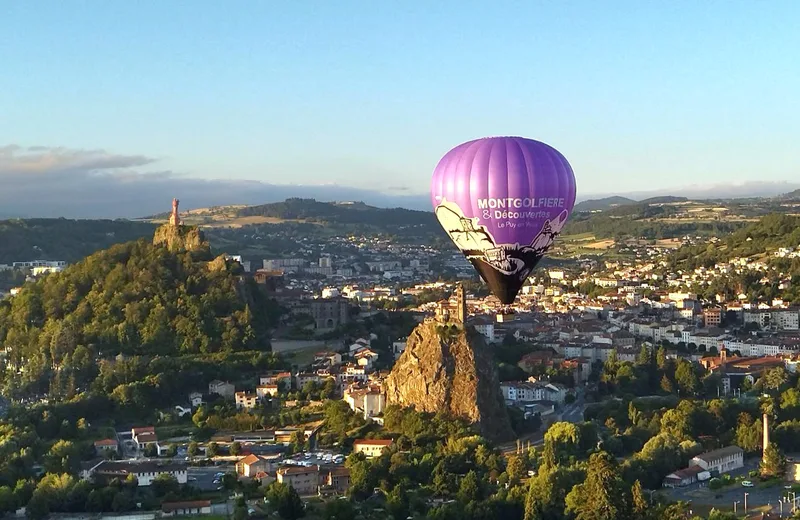 Hot air balloon flight Puy en Velay