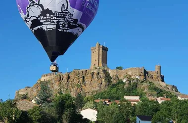 Vol montgolfière Polignac