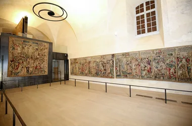 EVE_Visita museográfica de la abadía de La Chaise-Dieu_espacio tapices