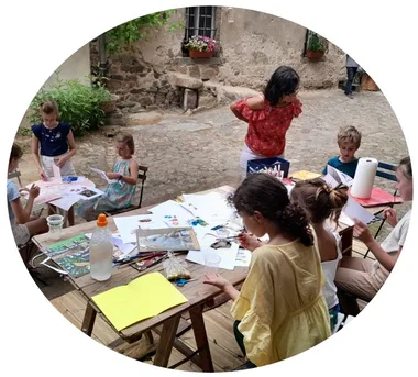 Atelier d’écriture pour enfants autour de la Bête du Gévaudan, animé par Marie Christine GAY.